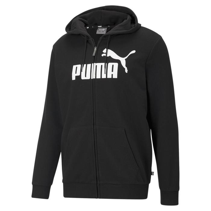 Толстовка мужская Puma Ess Big Logo Fz Hoodie Tr, размер 46-48 (58670001)