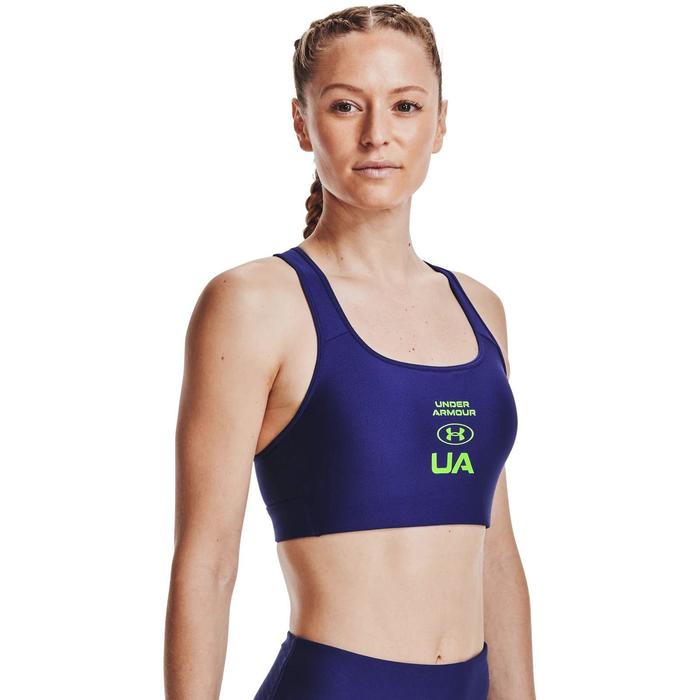 фото Топ женский under armour crossback graphic bra, размер md (1362950-415)