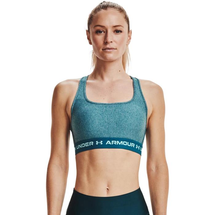 

Топ женский Under Armour Crossback Mid Heather Bra, размер SM (1361036-400)