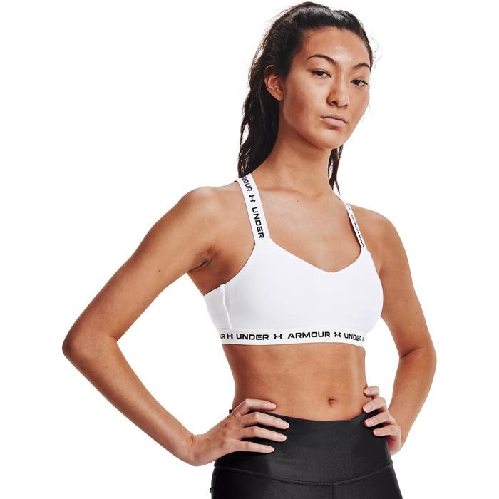 фото Топ женский under armour crossback low bra, размер xl (1361033-100)