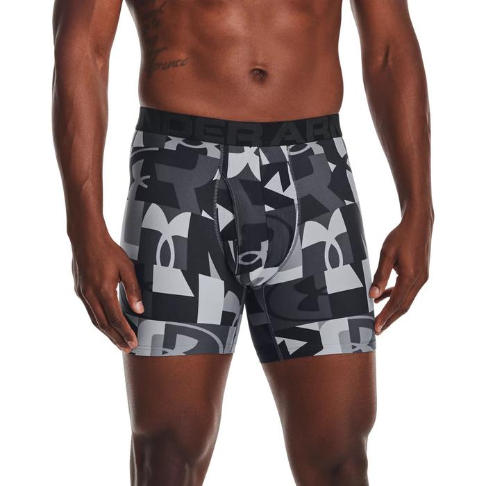 фото Трусы мужские under armour tech 6in novelty 2 pack, размер 46-48, 2 шт (1363621-013)