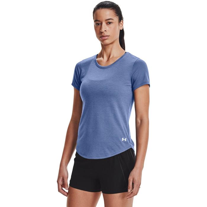 фото Футболка женская under armour streaker ss tee, размер 46-48 (1361371-470)