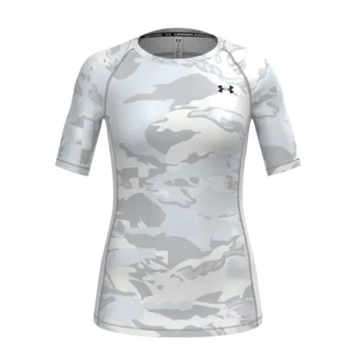 фото Футболка женская under armour iso chill team comp ss tee, размер 46-48 (1361399-100)