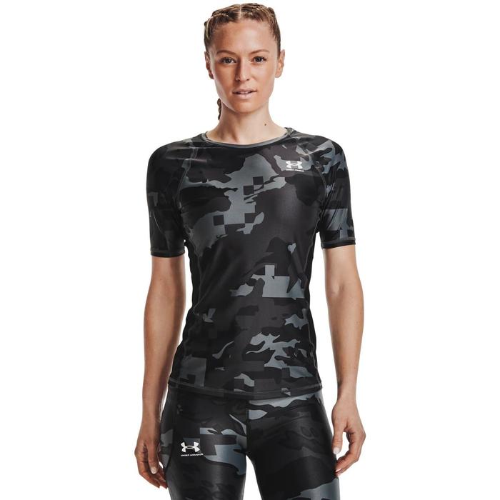 фото Футболка женская under armour iso chill team comp ss tee, размер 44-46 (1361399-001)