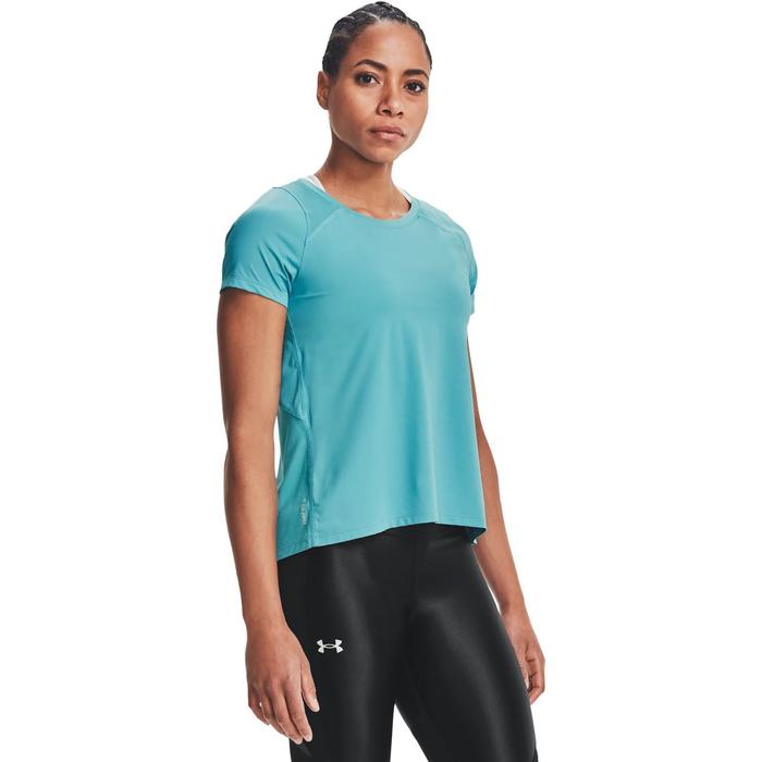 фото Футболка женская under armour isochill run 200 ss tee, размер 42-44 (1361926-476)