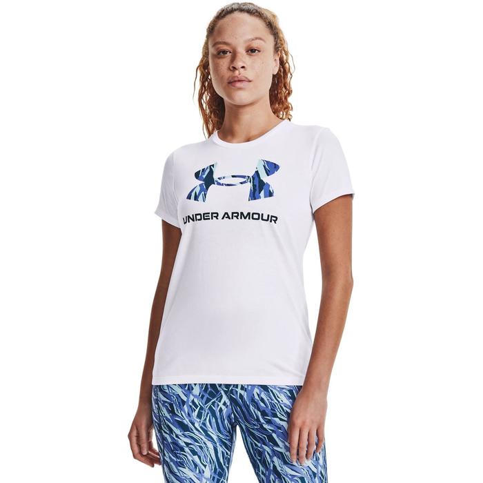 фото Футболка женская under armour live sportstyle graphic ss tee, размер 40-42 (1356305-104)