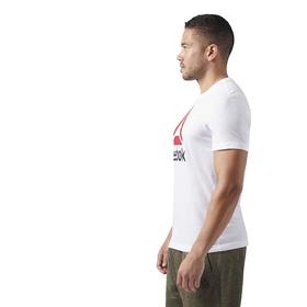 

Футболка мужская Reebok QQR- STACKED, размер 52-54 (CW5367)