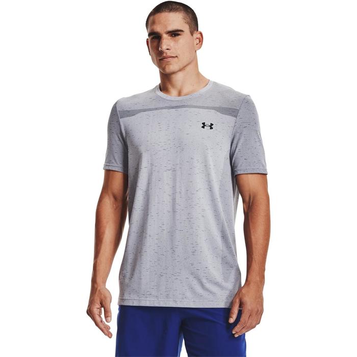 фото Футболка мужская under armour seamless ss tee, размер 50-52 (1361131-011)