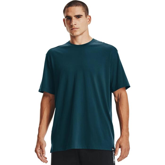 фото Футболка мужская under armour baseline essential tee, размер 50-52 (1361918-463)