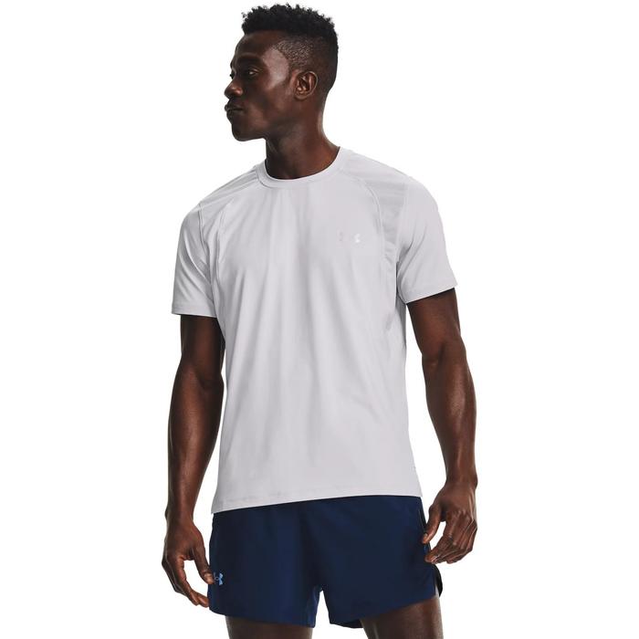 фото Футболка мужская under armour isochill run 200 ss tee, размер 48-50 (1361928-014)