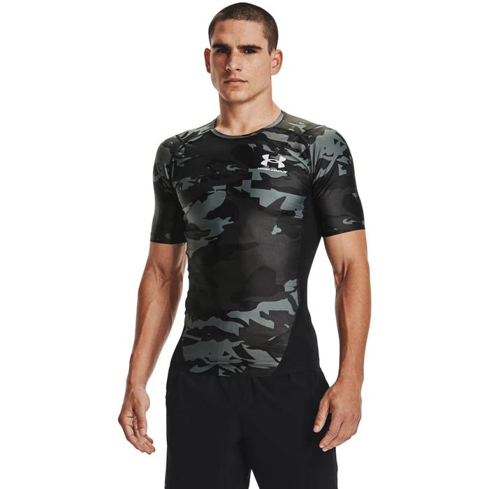 фото Футболка мужская under armour hg isochill comp print ss tee, размер 48-50 (1361514-001)