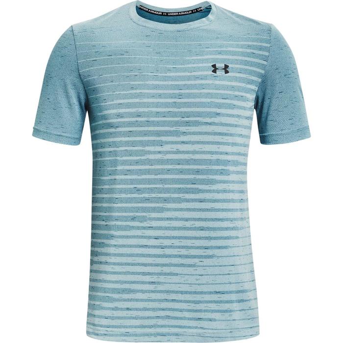 фото Футболка мужская under armour seamless fade ss tee, размер 48-50 (1361133-441)