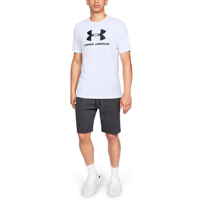 фото Футболка мужская under armour sportstyle logo graphic ss tee, размер 46-48 (1329590-100)