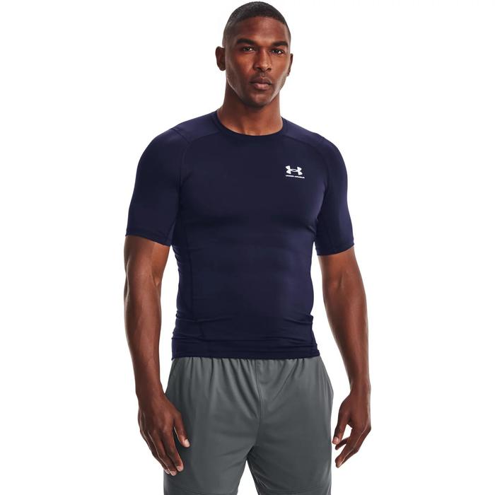 фото Футболка мужская under armour hg comp ss tee, размер 46-48 (1361518-410)