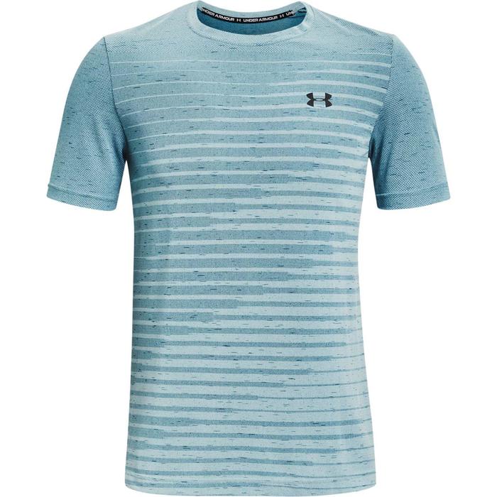 фото Футболка мужская under armour seamless fade ss tee, размер 46-48 (1361133-441)