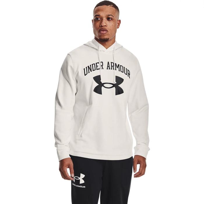 фото Худи мужское under armour rival terry big logo hoodie, размер 50-52 (1361559-112)