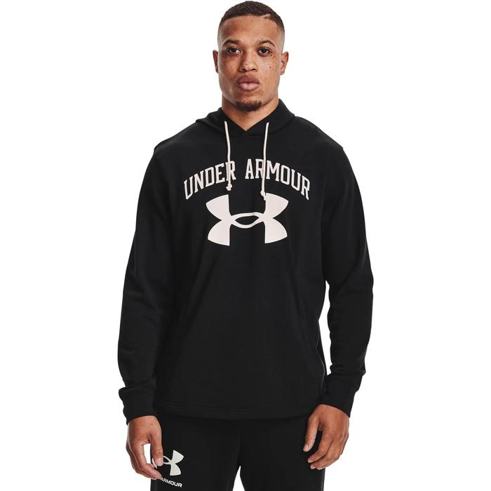 фото Худи мужское under armour rival terry big logo hoodie, размер 44-46 (1361559-001)