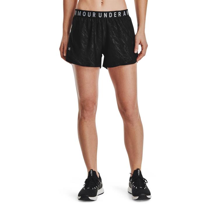 фото Шорты женские under armour play up shorts emboss 3.0, размер 44-46 (1360943-001)