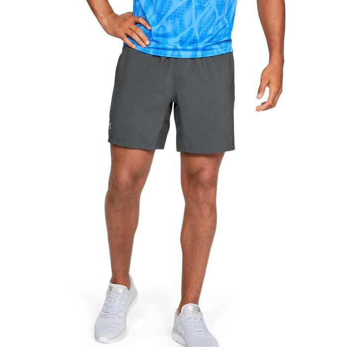 фото Шорты мужские under armour speed stride solid 18cm woven short, размер 52-54 (1326568-012)