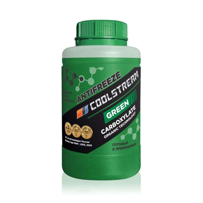Антифриз CoolStream Green, зеленый, 0,9 кг
