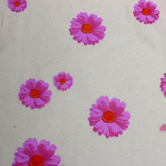 Пленка для цветов "Маргаритка" сиреневый 700 мм х 8.5 м