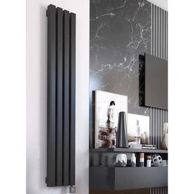 

Радиатор электрический Loten 60x60 VE, 300 x 1500мм, 4 секции, вертик., нижнее подкл, черный