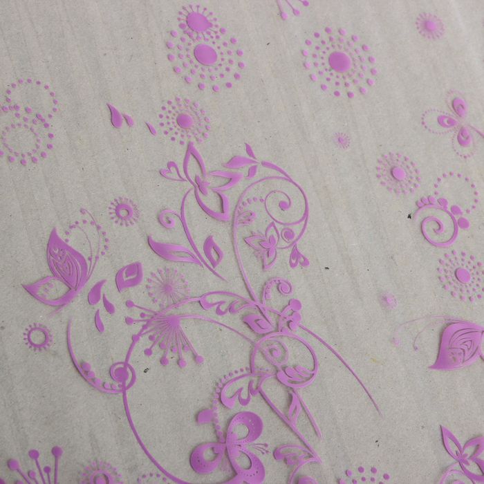 Пленка для цветов "Сабина" сиреневый 0.7 х 7 м, 40 мкм