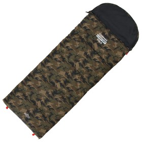 

Спальник 4-слойный, L одеяло+подголовник 185 x 70 см, camping comfort cold, таффета/таффета, -15°C