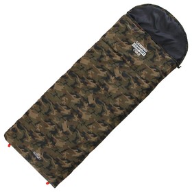 

Спальник 4-слойный, R одеяло+подголовник 185 x 70 см, camping comfort cold, таффета/таффета, -15°C