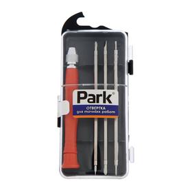 

УЦЕНКА Отвертка для точных работ с двусторонними битами Park 356220, PH1-SL3, PH0-SL2.5, PH00-SL1.5