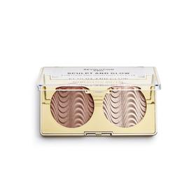 

Бронзер и хайлайтер Revolution Pro Sculpt And Glow, оттенок Sands of Time