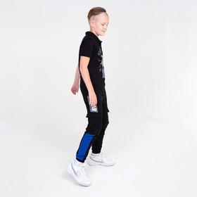 

Брюки для мальчика, цвет чёрный, рост 140 см