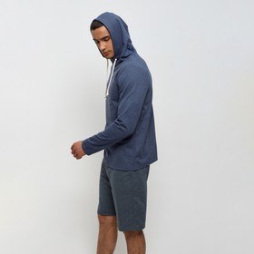 

Худи мужское MINAKU: Casual collection MAN цвет индиго меланж, р-р 56