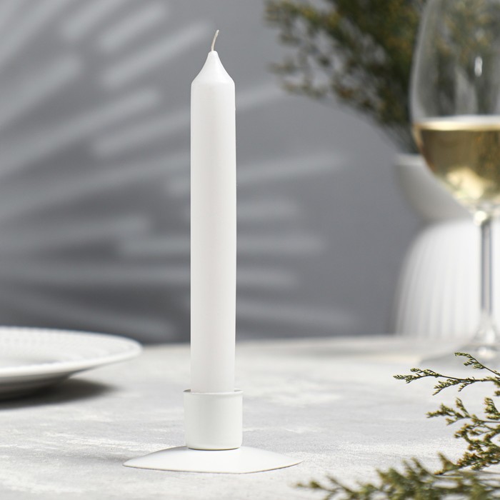 Свеча столовая ароматическая Французкая ваниль, 17х2 см, 40 гр