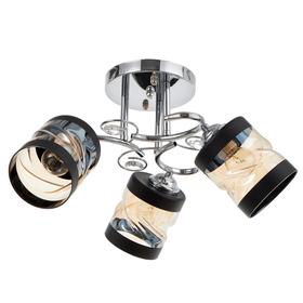 

Люстра 3451/3 3х60Вт Е27 хром МОДЕЛЬ: GBV-0055