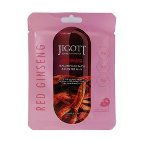 

Тканевая маска Jigott Ampoule Mask ампульная, с экстрактом красного женьшеня