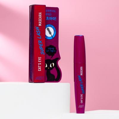 Тушь для ресниц Jigott Cat`S Eye Super Lash Mascara. 12 г - Фото 1