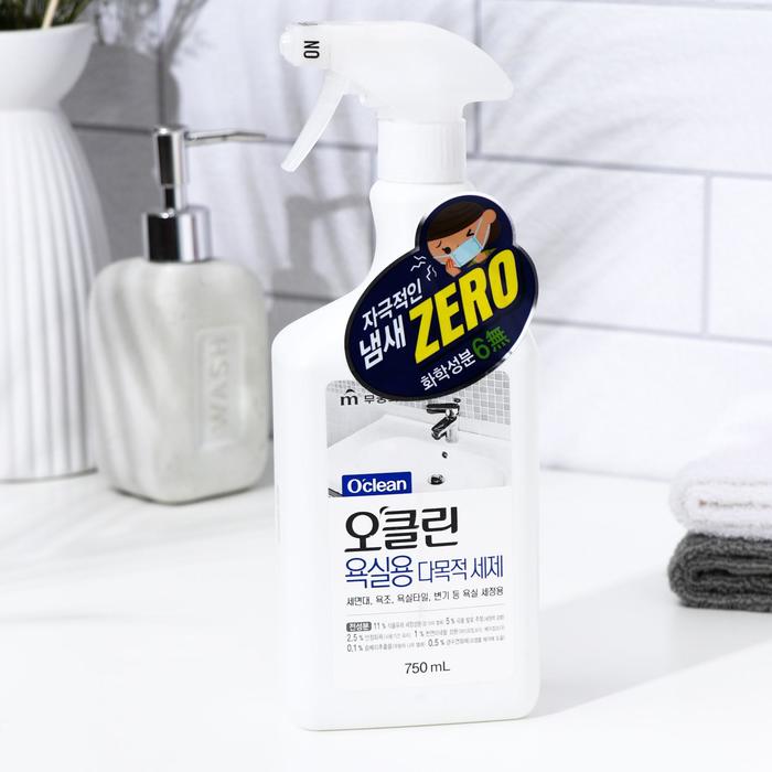 Чистящее средство O'Clean, спрей, для ванной комнаты, 750 мл