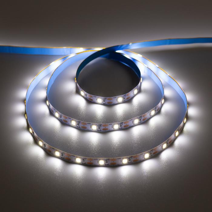 

Светодиодная лента URM с USB-коннектором 2535, 60 LED/м, 5 В, 3.6 Вт, 10-12 лм, IP22, 6500К