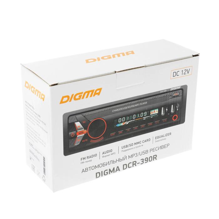 Автомагнитола Digma DCR-390R