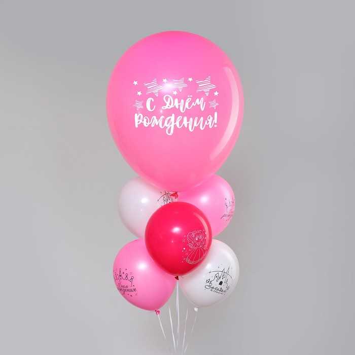 фото Воздушные шары «загадай желание» 24",12", набор 6 шт. страна карнавалия