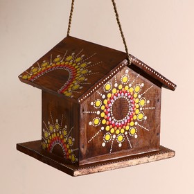 

Скворечник с кормушкой "Яркий" 20х20х25 см