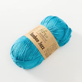 

Пряжа "Bamboo Jazz" 50% Хлопок, 50% Бамбук 132м/50 гр (207 бирюза)