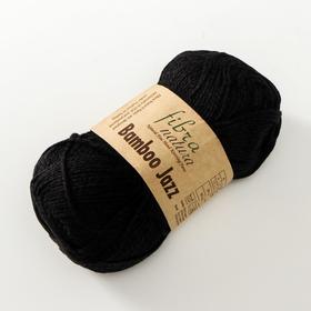 

Пряжа "Bamboo Jazz" 50% Хлопок, 50% Бамбук 132м/50 гр (212 черный)