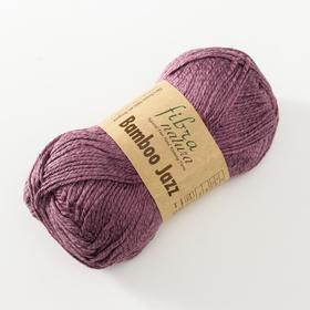 

Пряжа "Bamboo Jazz" 50% Хлопок, 50% Бамбук 132м/50 гр (222 черничный)