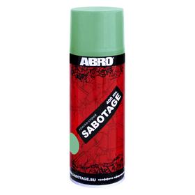 

Краска-спрей SABOTAGE 302 бледно-зелёный ABRO, 378 г