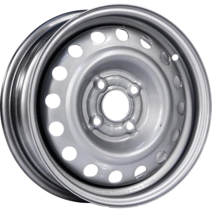 фото Диск штампованный trebl 6795t 5x14 4x100 et35 d57.1 silver