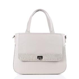 

Сумка тоут, отдел на молнии, цвет серый 23,5х30,5х11см