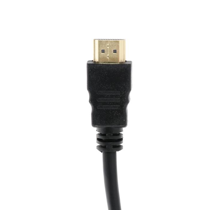 фото Кабель hdmi cablexpert, hdmi(m)-hdmi(m), вер.1.4, 3 м, 19m/19m, угловой, черный gembird