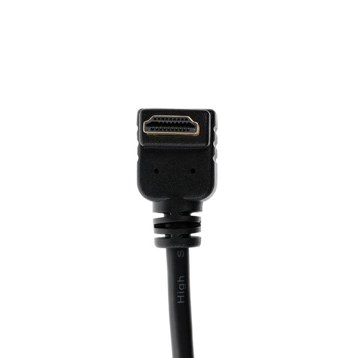 Купить Кабель HDMI Cablexpert, HDMI(m)-HDMI(m), вер.1.4, 4.5 м, 19M/19M, угловой, черный сейчас Кабель HDMI Cablexpert, HDMI(m)-HDMI(m), вер.1.4, 4.5 м, 19M/19M, угловой, черный